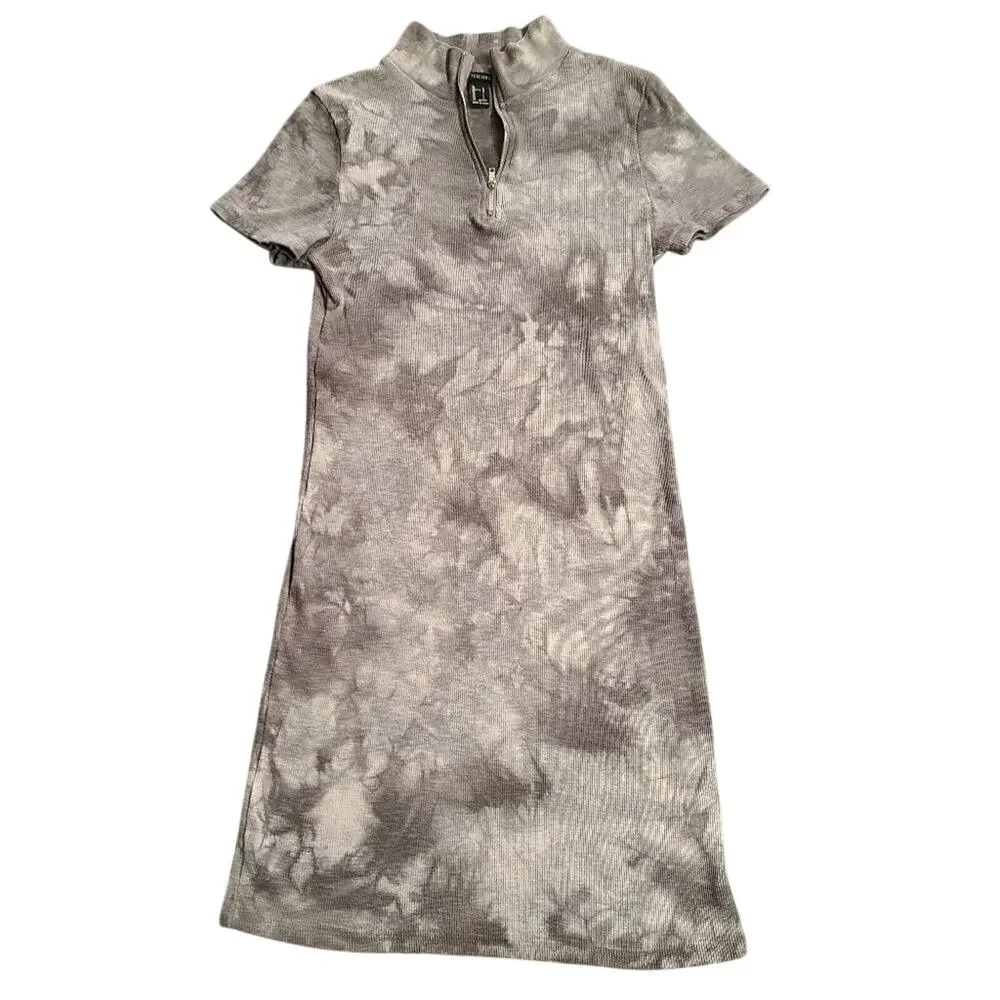 Forever 21 Y2k Tie Dye Sporty Mini Dress Size Large